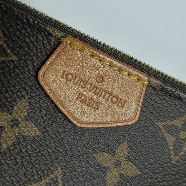 MULTI Monogram Coated Canvas Brown