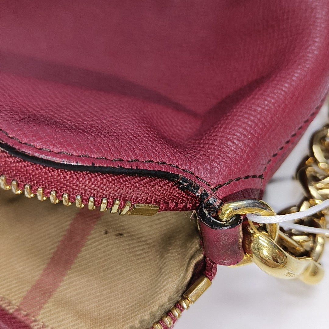 Calfskin Medium Red