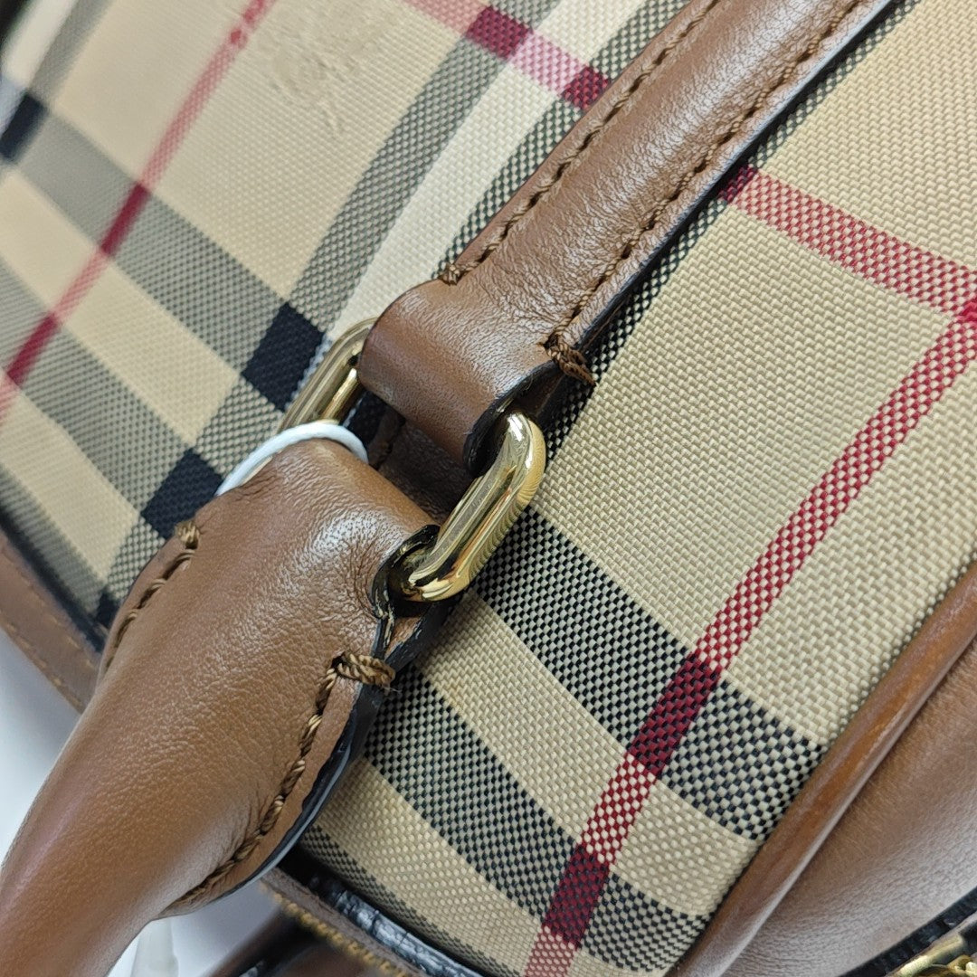 Canvas Shoulder Bag Beige