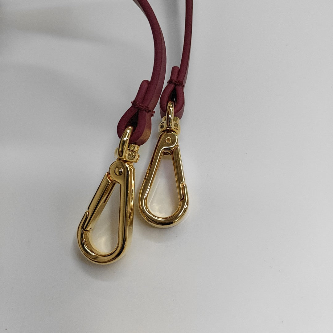 Calfskin Bucket Bag Red