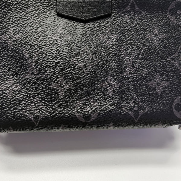 ALPHA Monogram Coated Canvas Black