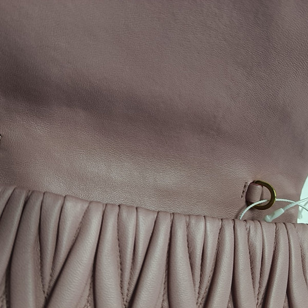 Quilted Lambskin Shoulder Bag Pink