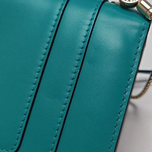 SERPENTI FOREVER Small Calfskin Green