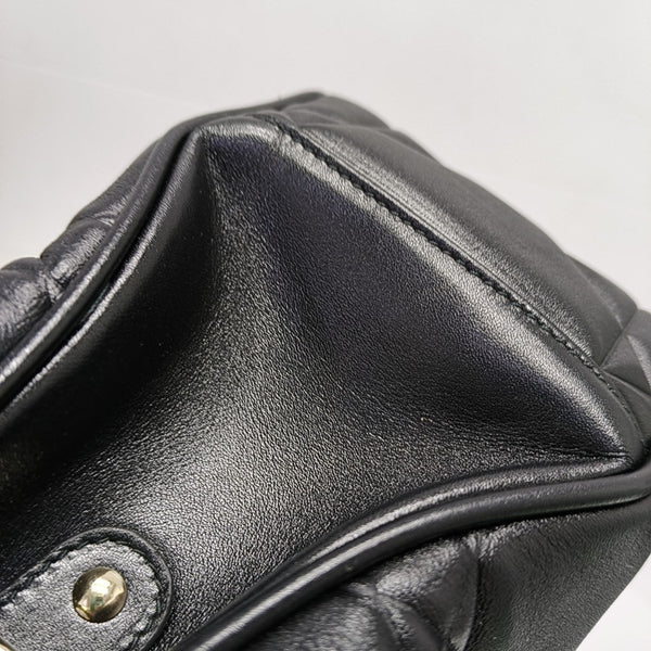 Lady Dior Large Cannage Calfskin Black