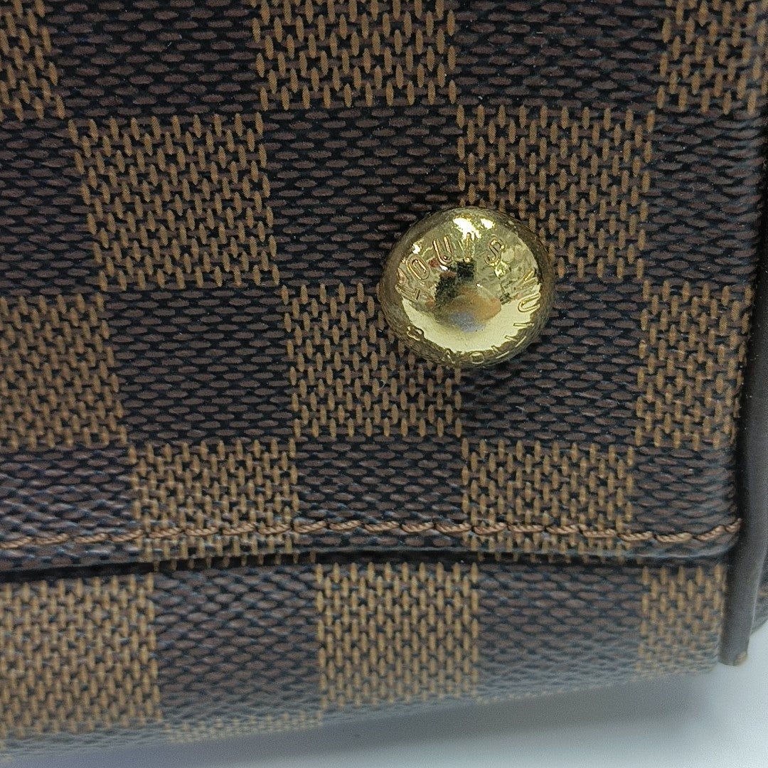 TREVI PM Damier Ebene Coated Canvas Brown