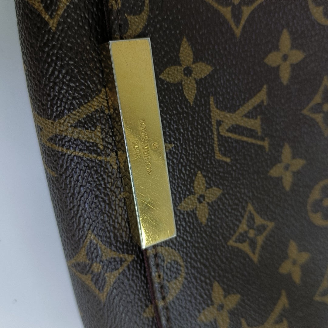 FAVORITE PM Monogram Coated Canvas Brown