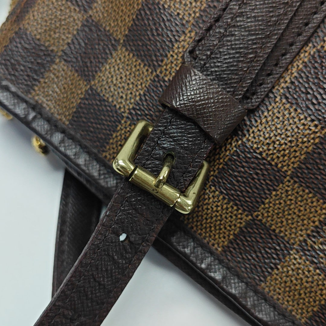 BUCKET PM Damier Ebene Coated Canvas Brown