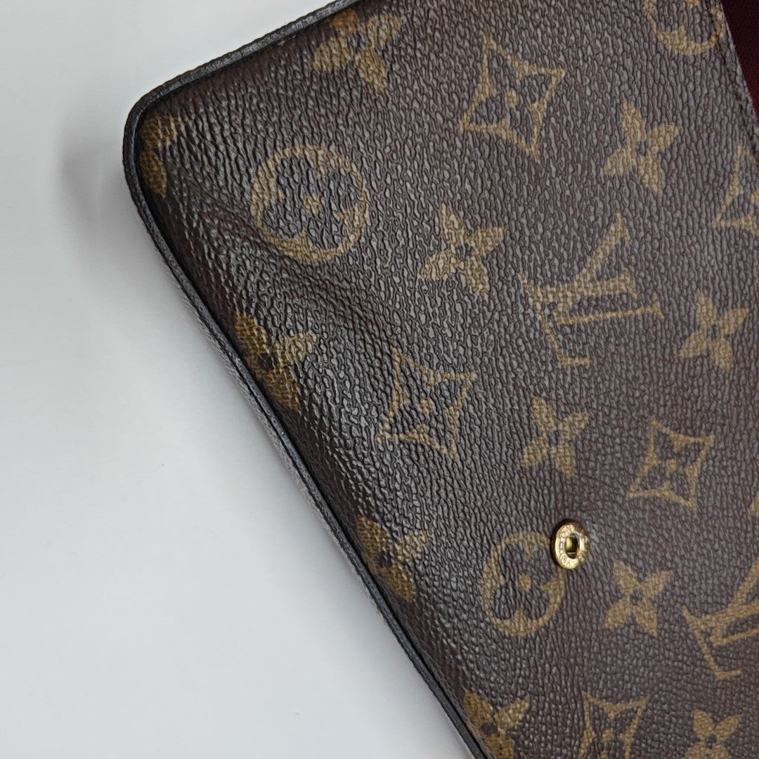 FÉLICIE Monogram Coated Canvas Brown
