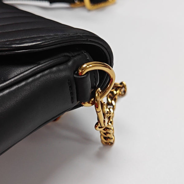 NEW WAVE Quilted Calfskin Black