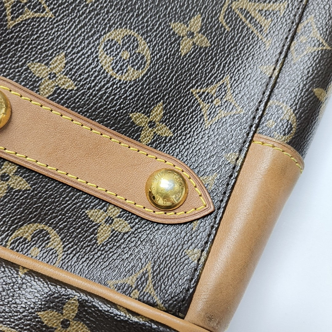 RETIRO NM Monogram Coated Canvas Brown