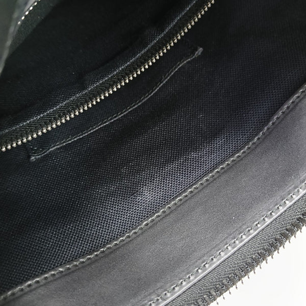 GG Supreme Monogram Coated Canvas Black