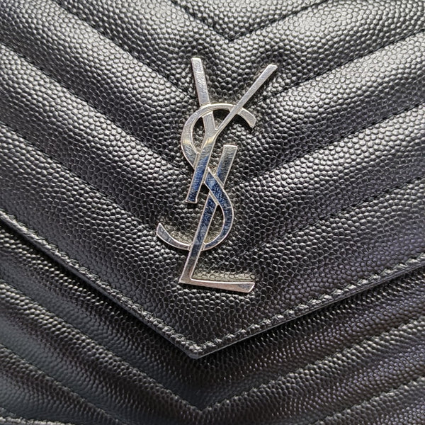 MONOGRAM WOC Chevron Calfskin Black