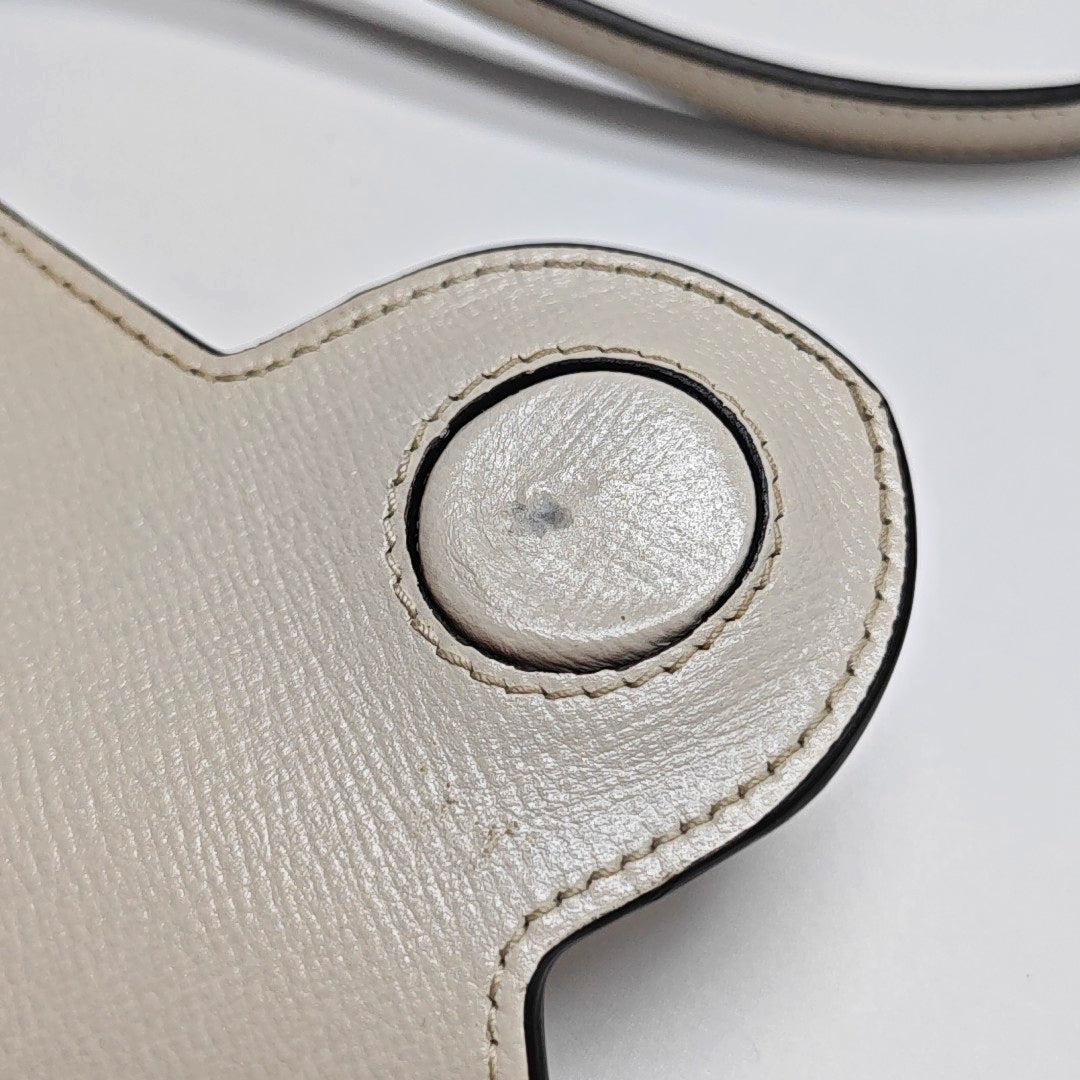 Horsebit 1955 Mini Coated Canvas Beige