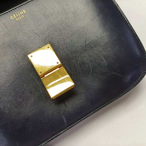 CLASSIC BOX Calfskin Blue