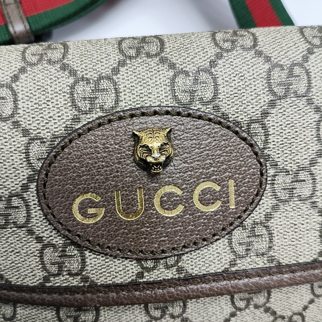 Neo Vintage Monogram Coated Canvas Beige
