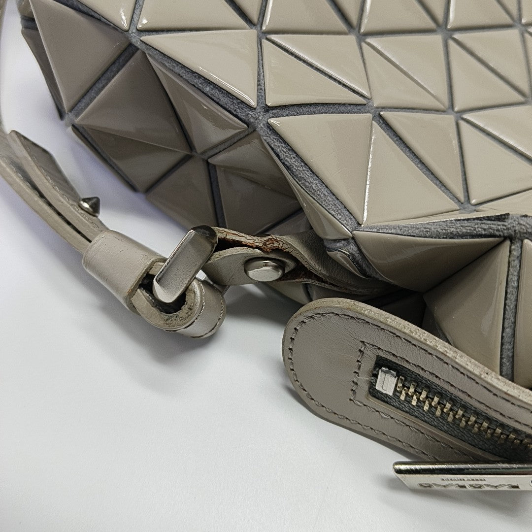 Special Material Shoulder Bag Beige