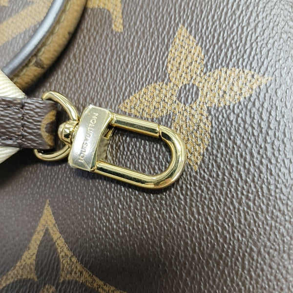 ONTHEGO PM Monogram Coated Canvas Brown
