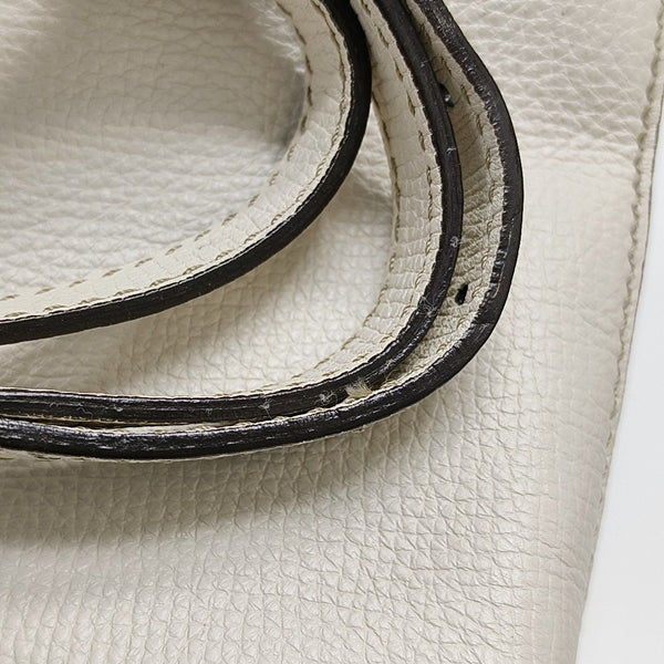 The Banner Small Calfskin Beige