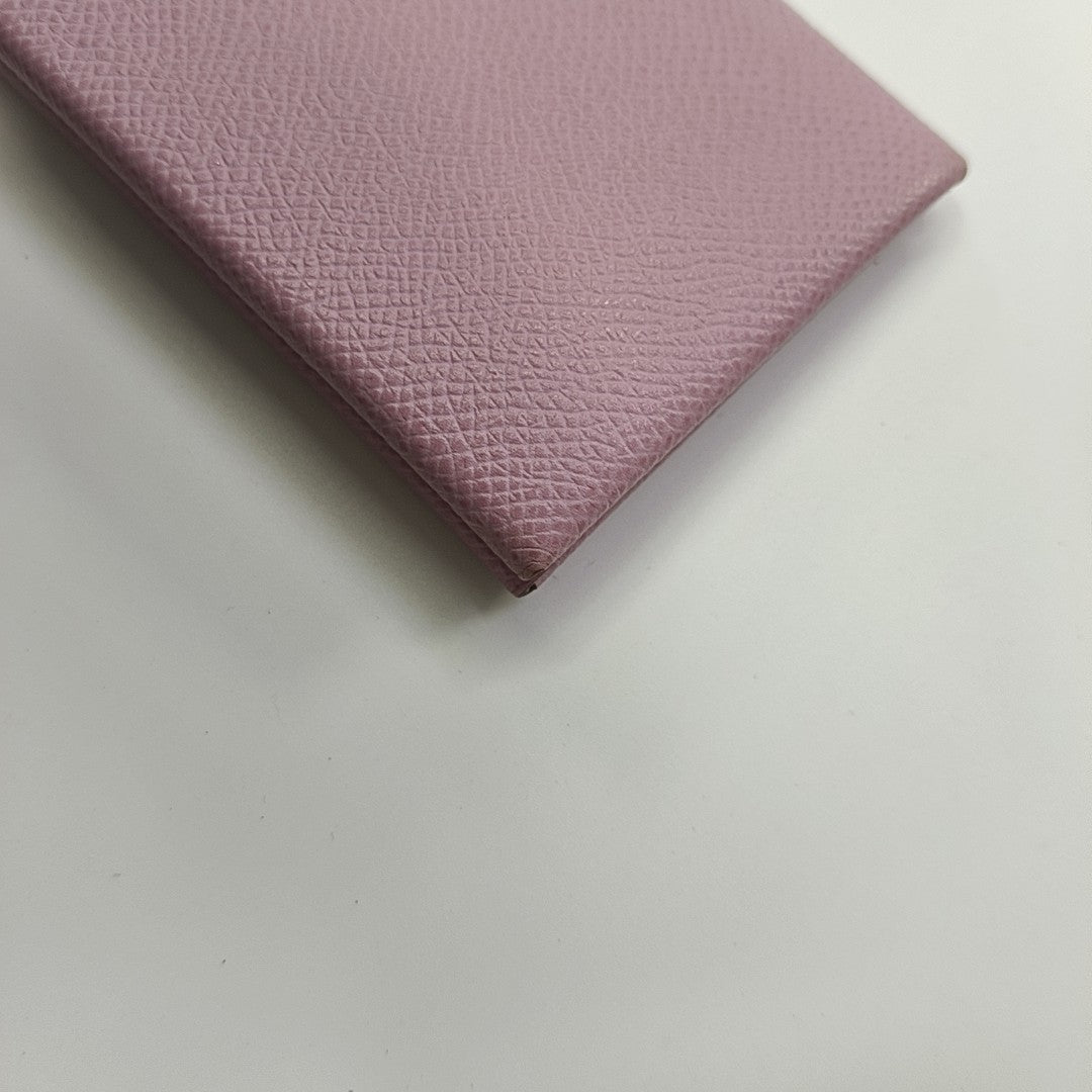Calvi Epsom Purple Card Holder