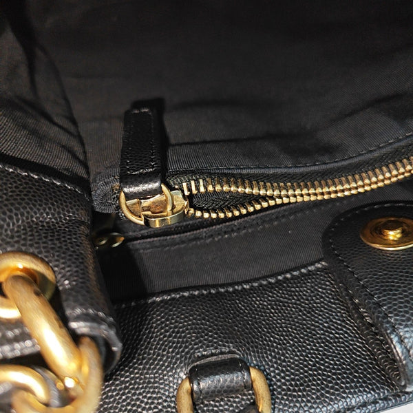 Quilted Calfskin Black