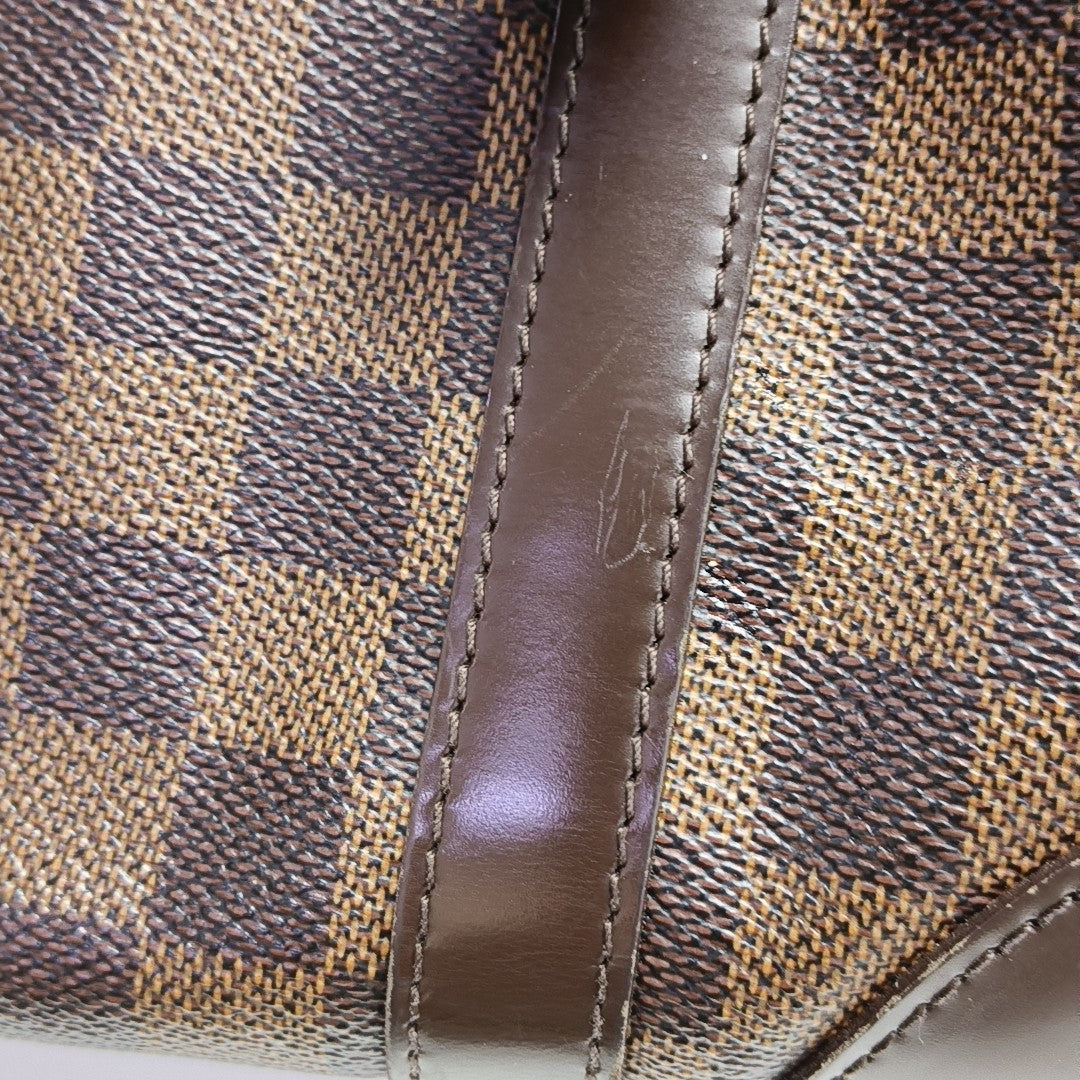 BERKELEY Damier Ebene Coated Canvas Brown