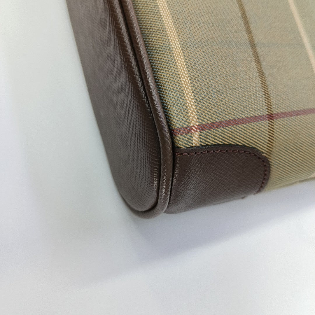 Canvas Clutch Green