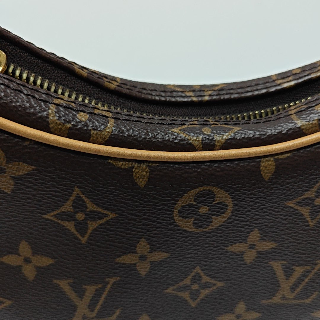 LOOP Monogram Coated Canvas Brown