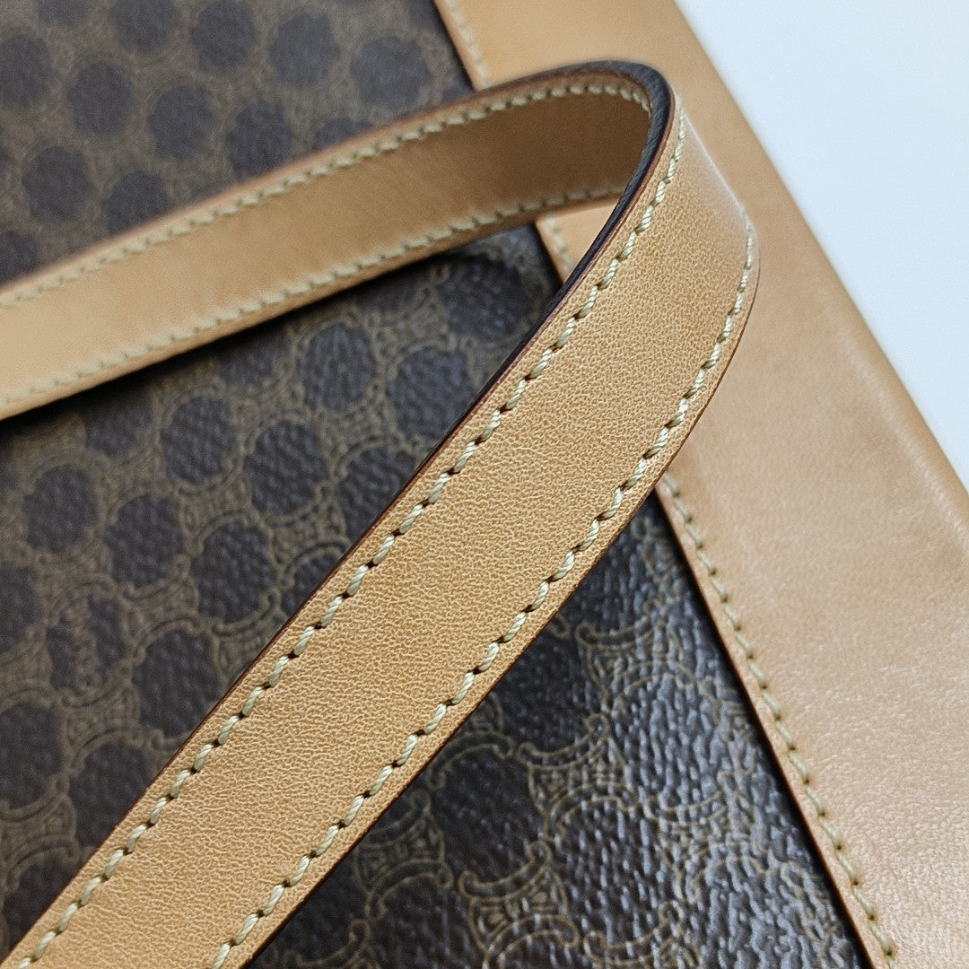 MACADAM TOTE Coated Canvas Brown