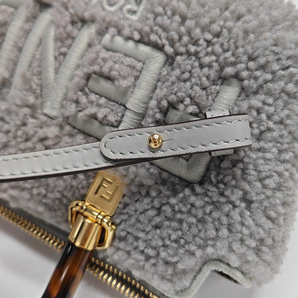 By The Way Mini Quilted Fabric Gray