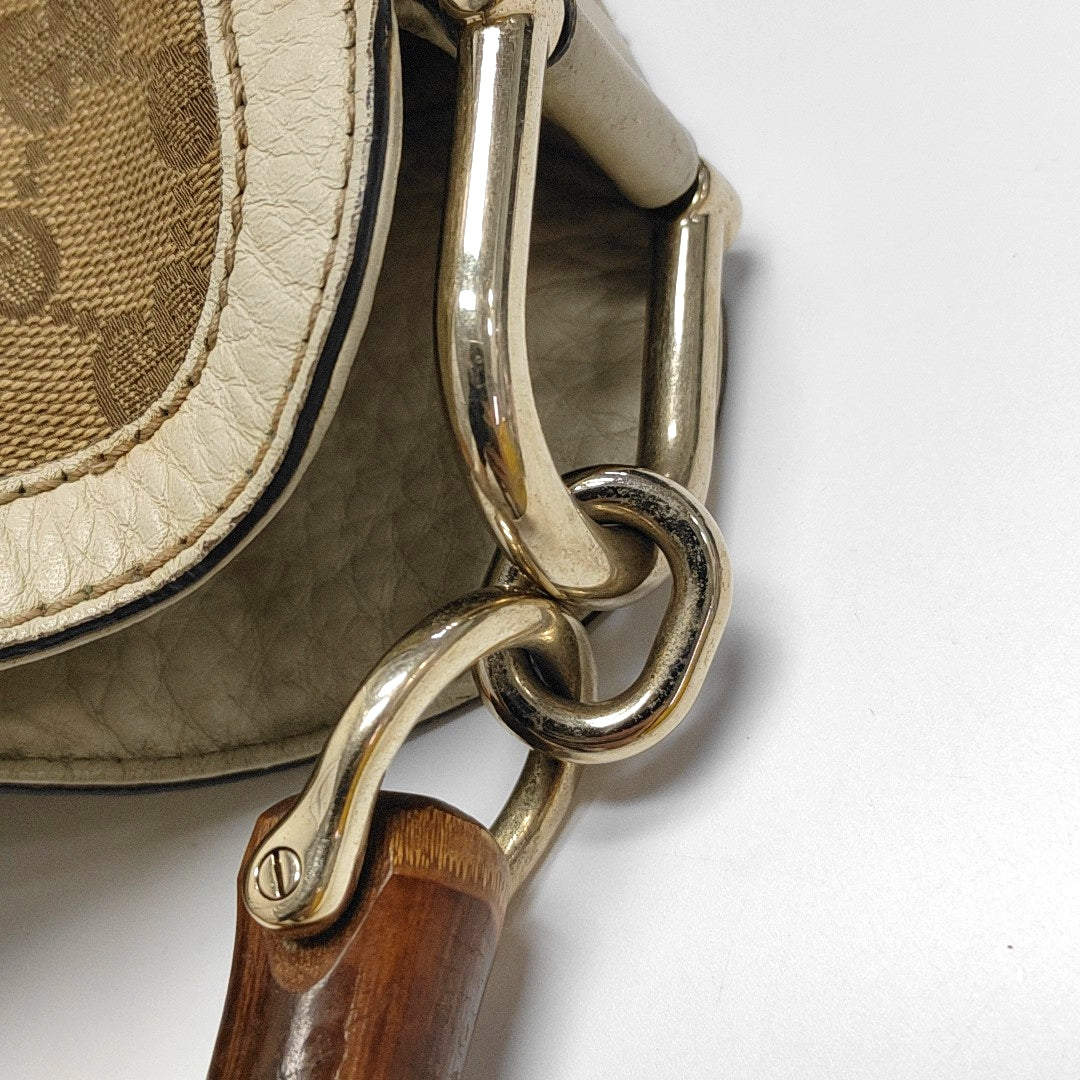 Authenticated pre-owned  Bamboo 1947 Monogram Canvas Brown - Shoulder Bag at Looply