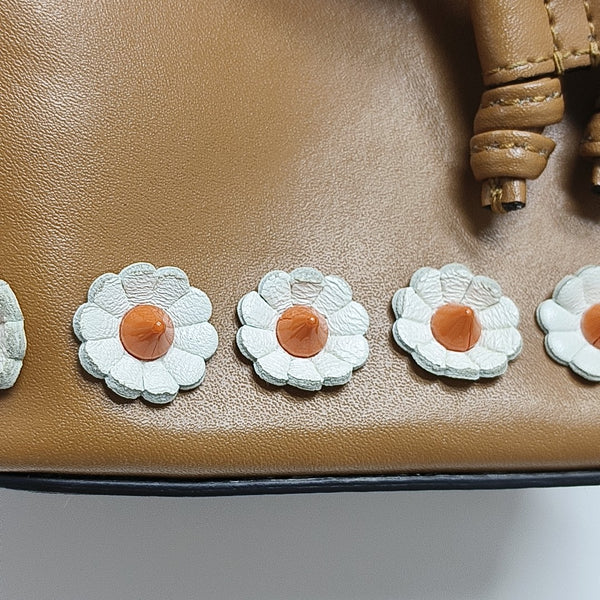 Mon Tresor Mini Calfskin Brown