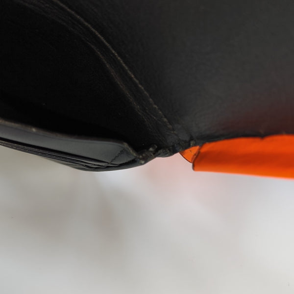 Heel Small Calfskin Orange