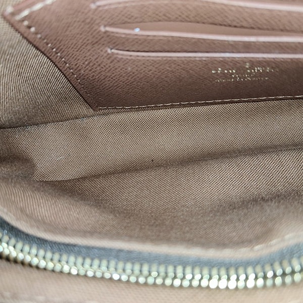 IVY Monogram Coated Canvas Brown