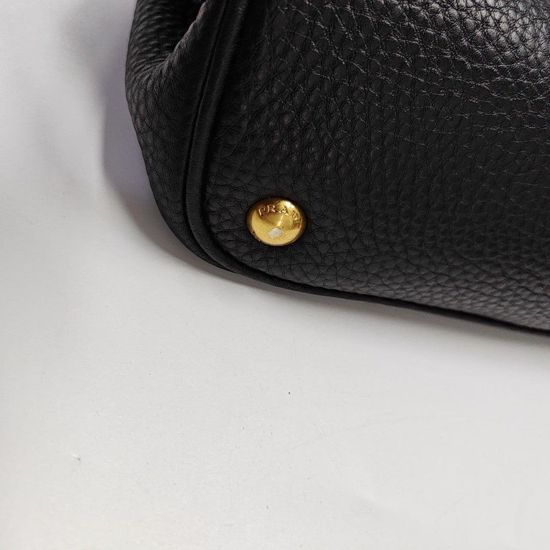 Calfskin Tote Bag Black