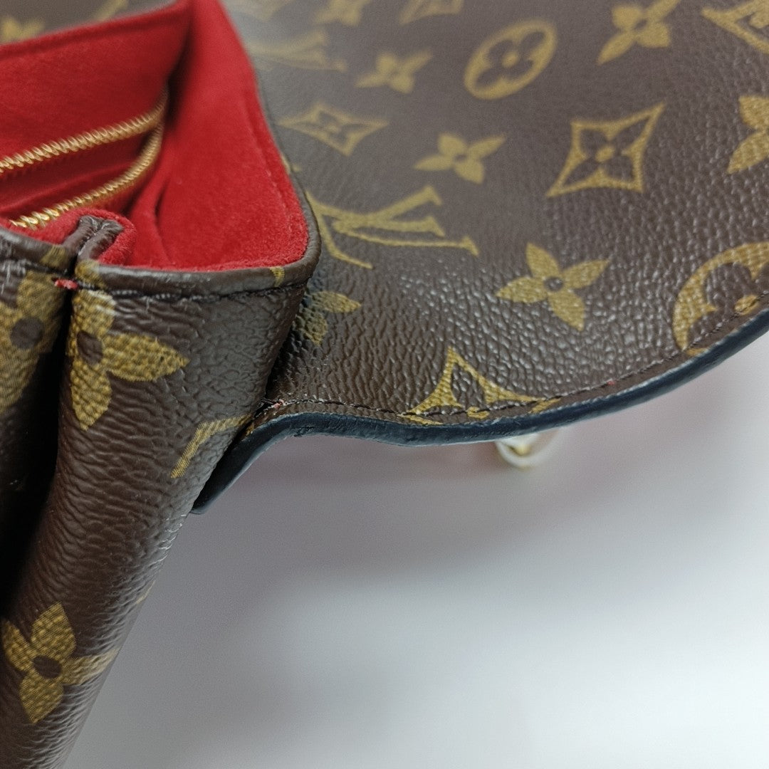 SAINT PLACIDE Monogram Coated Canvas Brown