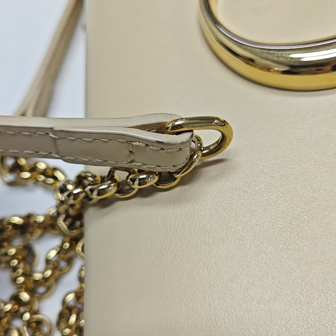 Chloé C Calfskin Beige
