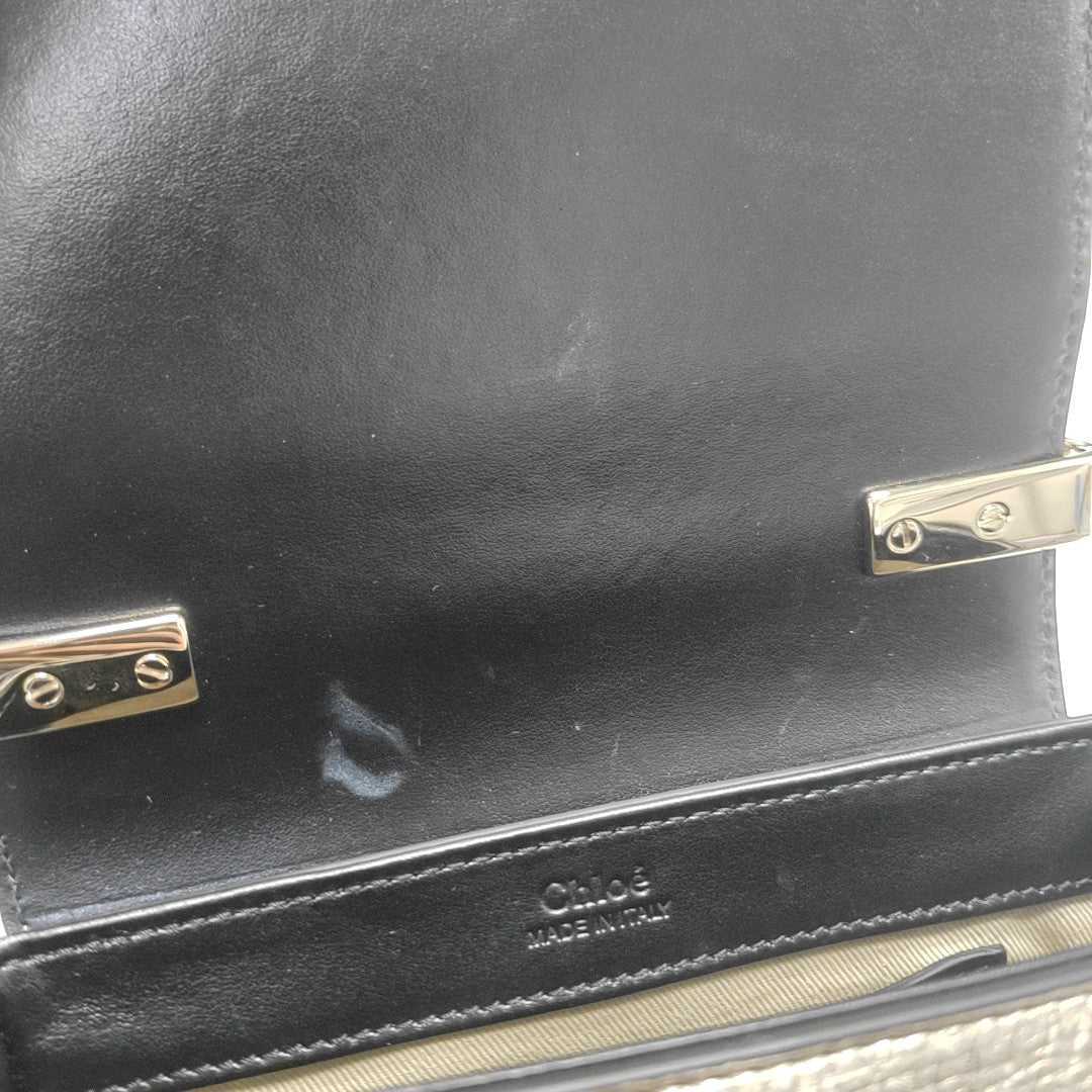 Chloé C Calfskin Gold