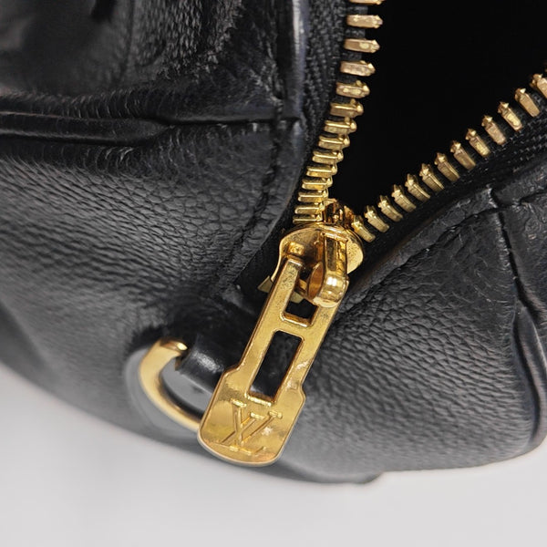 SPEEDY 20 Monogram Calfskin Black
