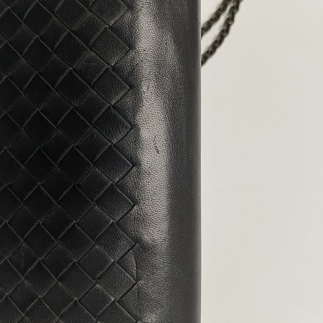 Lambskin Shoulder Bag Black