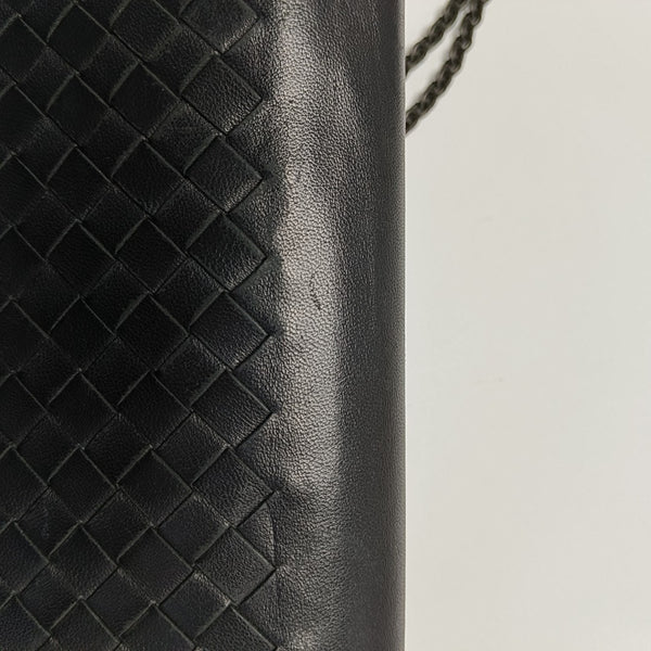 Lambskin Shoulder Bag Black