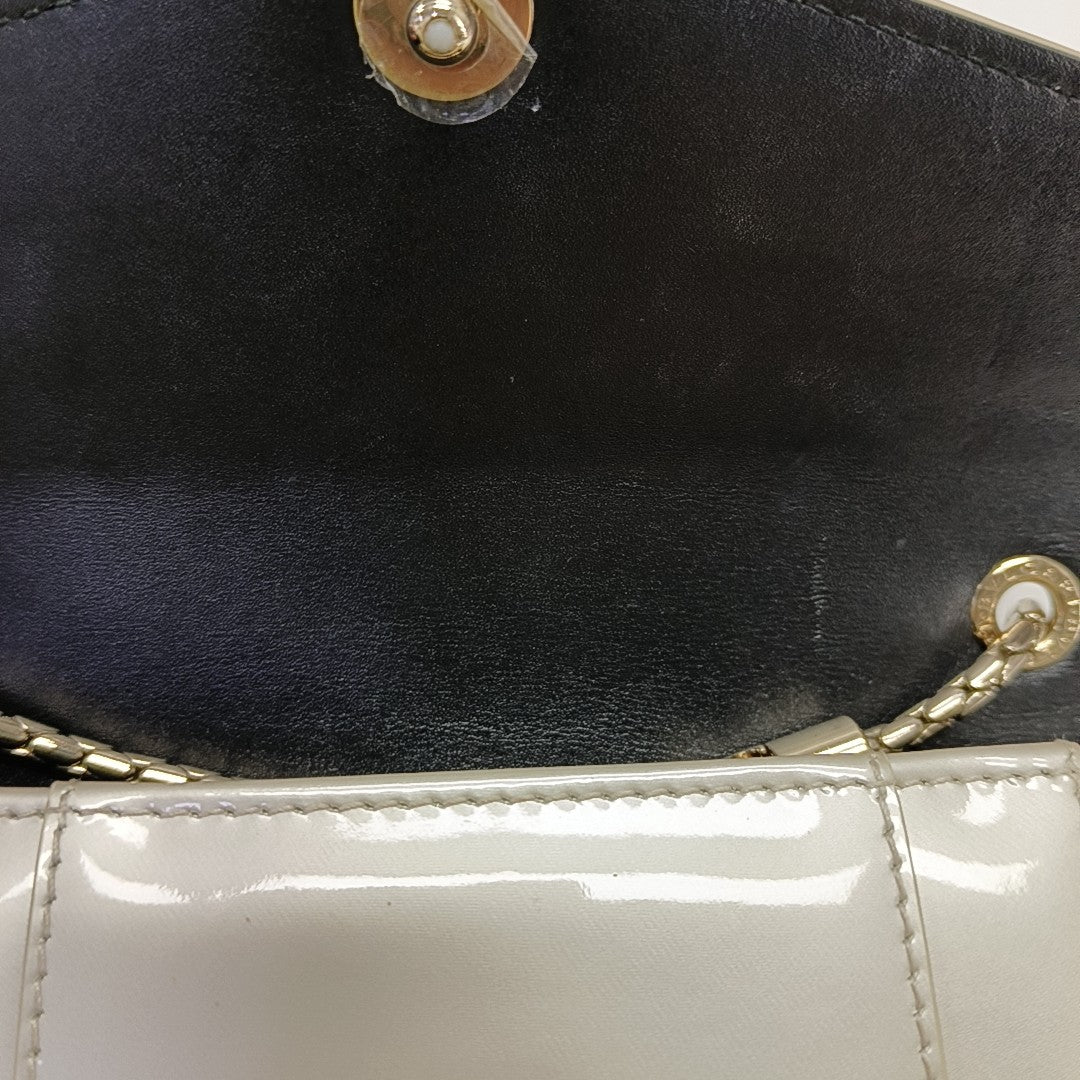 SERPENTI FOREVER Small Patent Leather White