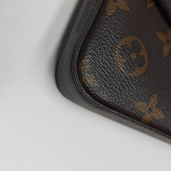FÉLICIE Monogram Coated Canvas Brown