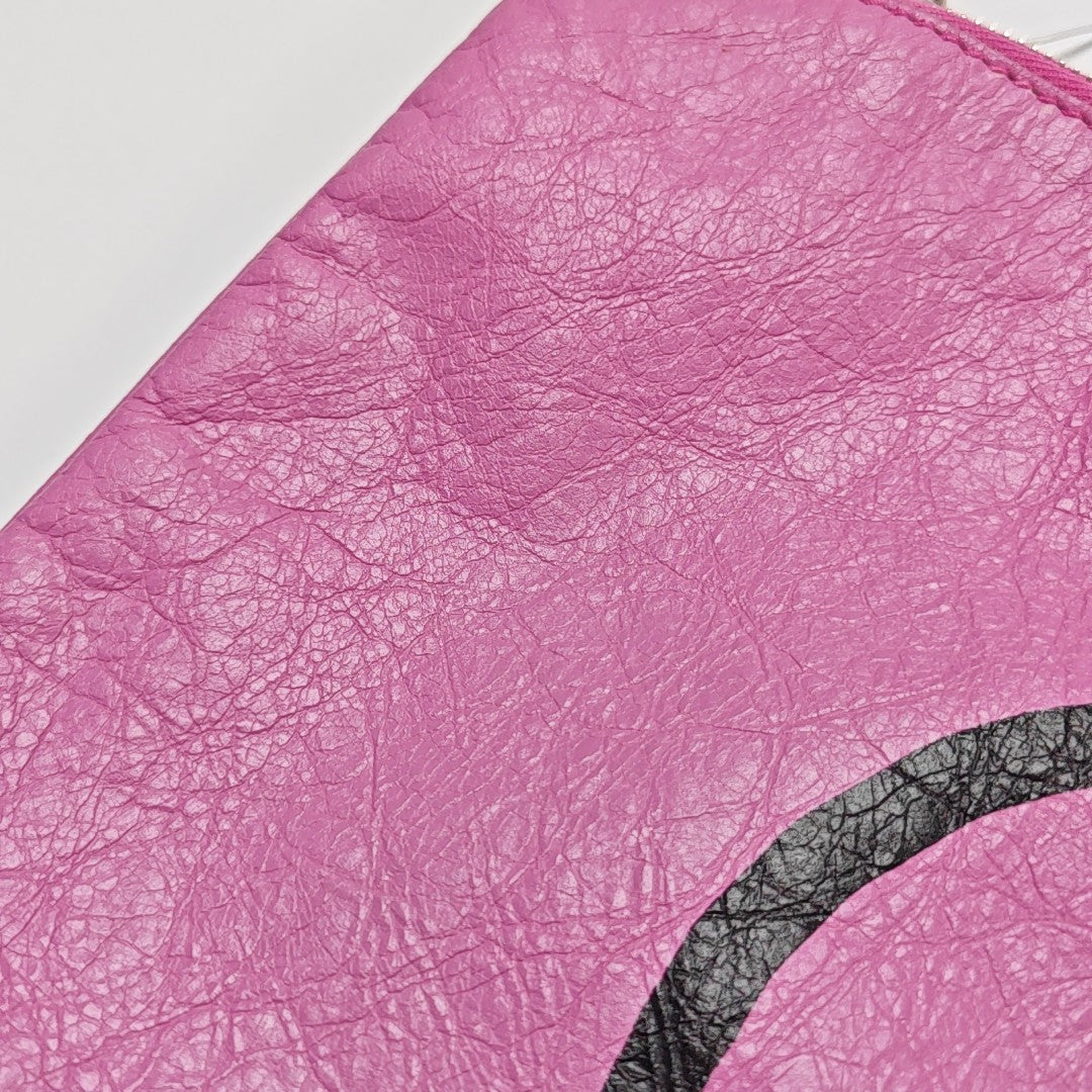 Calfskin Clutch Pink