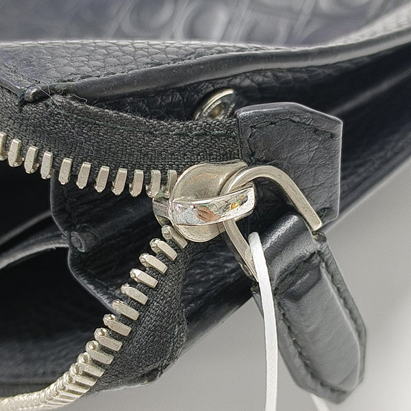 Gancini Calfskin Black