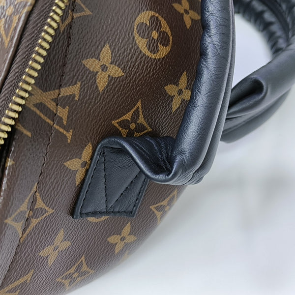 PALM SPRINGS MM Monogram Coated Canvas Brown