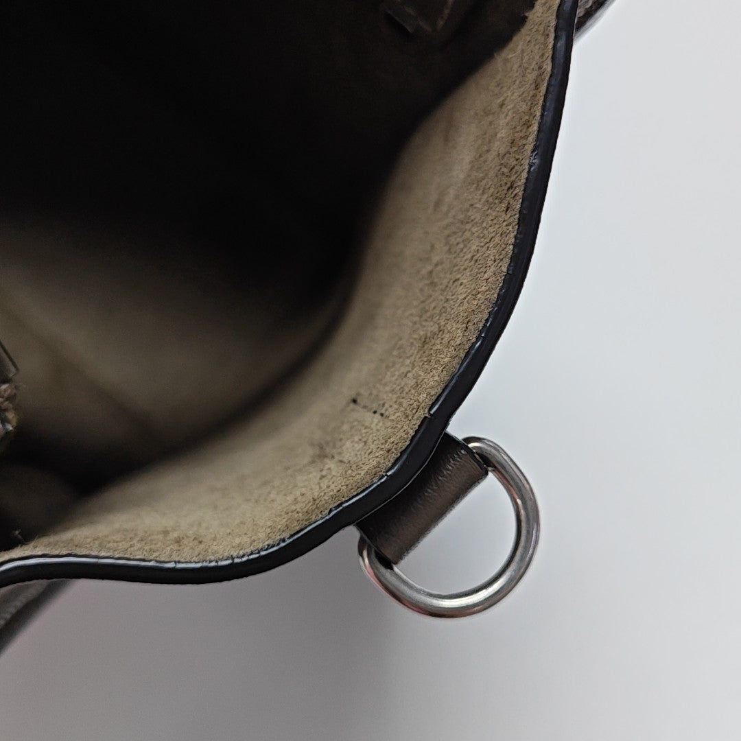 LUGGAGE Nano Calfskin Gray