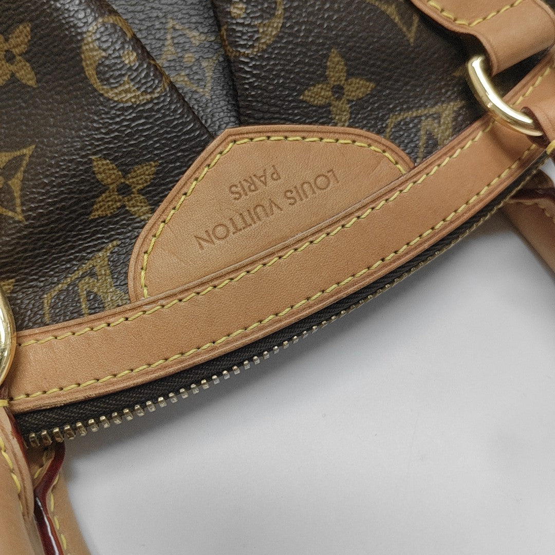 SEGUR Monogram Coated Canvas Brown