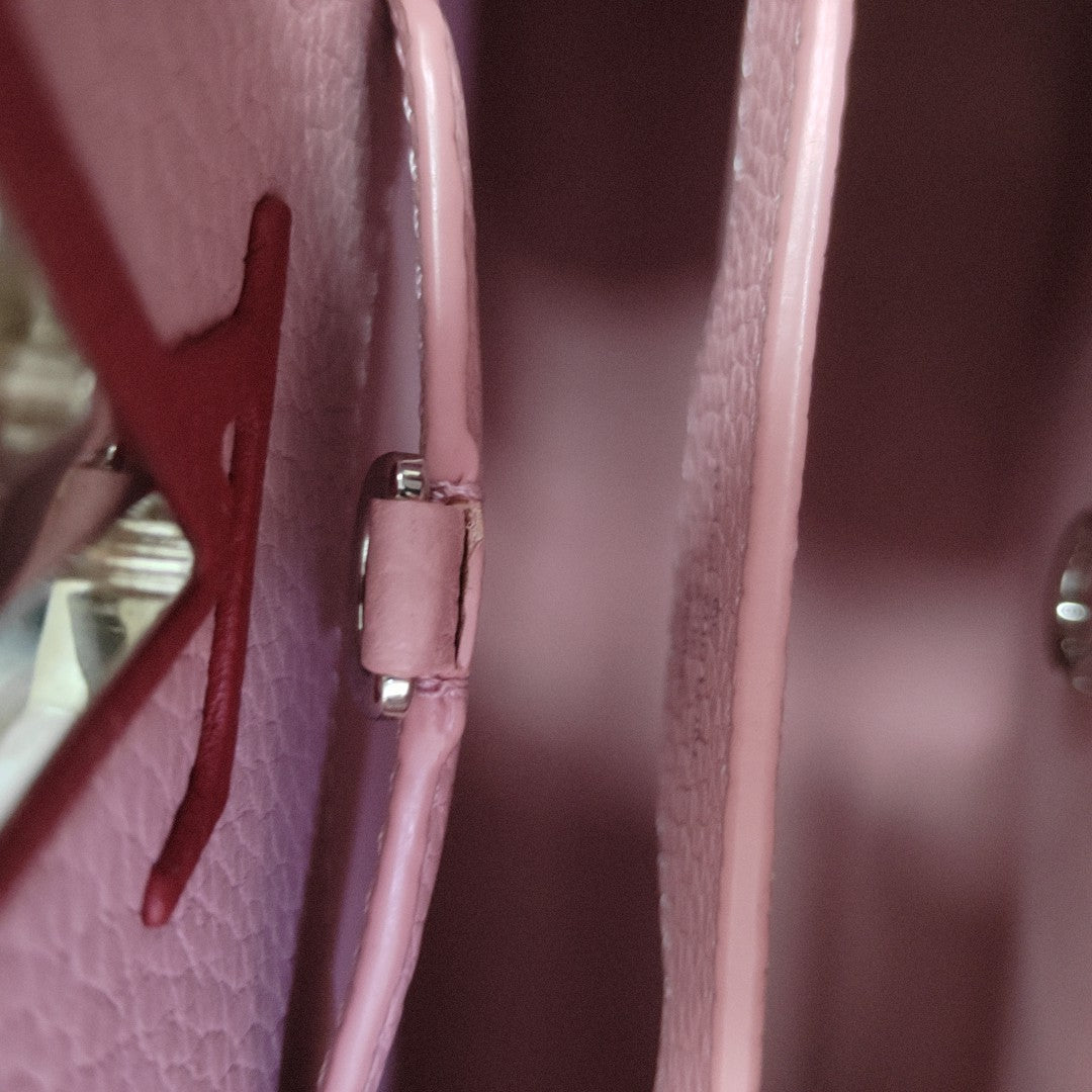 CAPUCINES BB Calfskin Pink