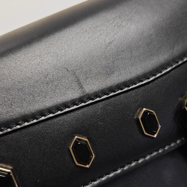 SERPENTI FOREVER Medium Calfskin Black
