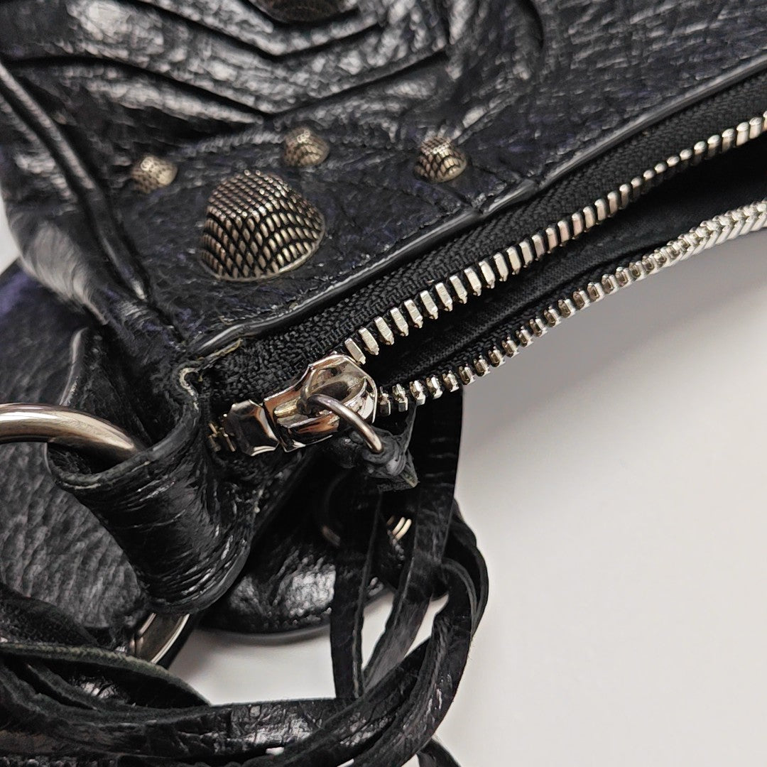Le Cagole S Lambskin Black